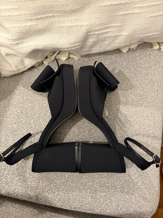 Steve Madden Aerin Bow Black Platform Sandals 🖤 💎 main image 0